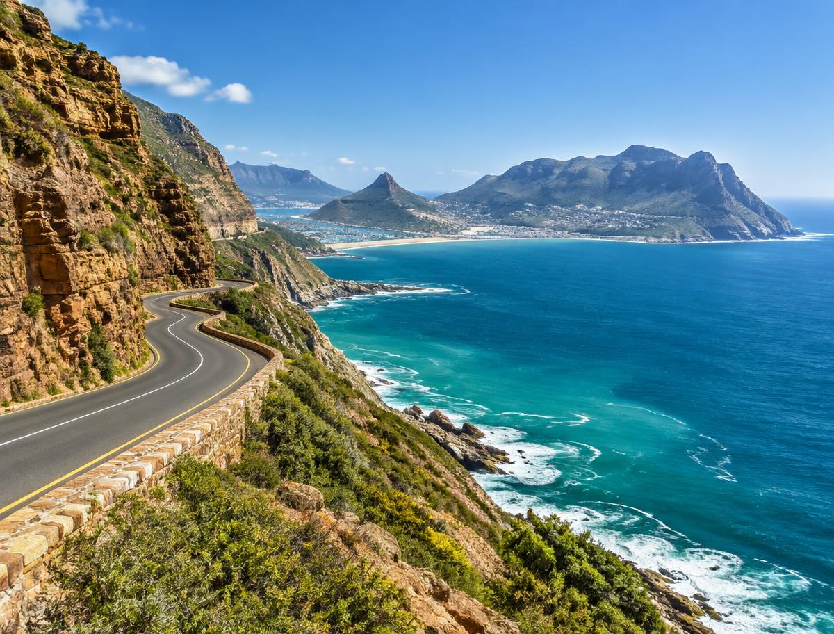 Chapman’s Peak Drive in Cape Town
